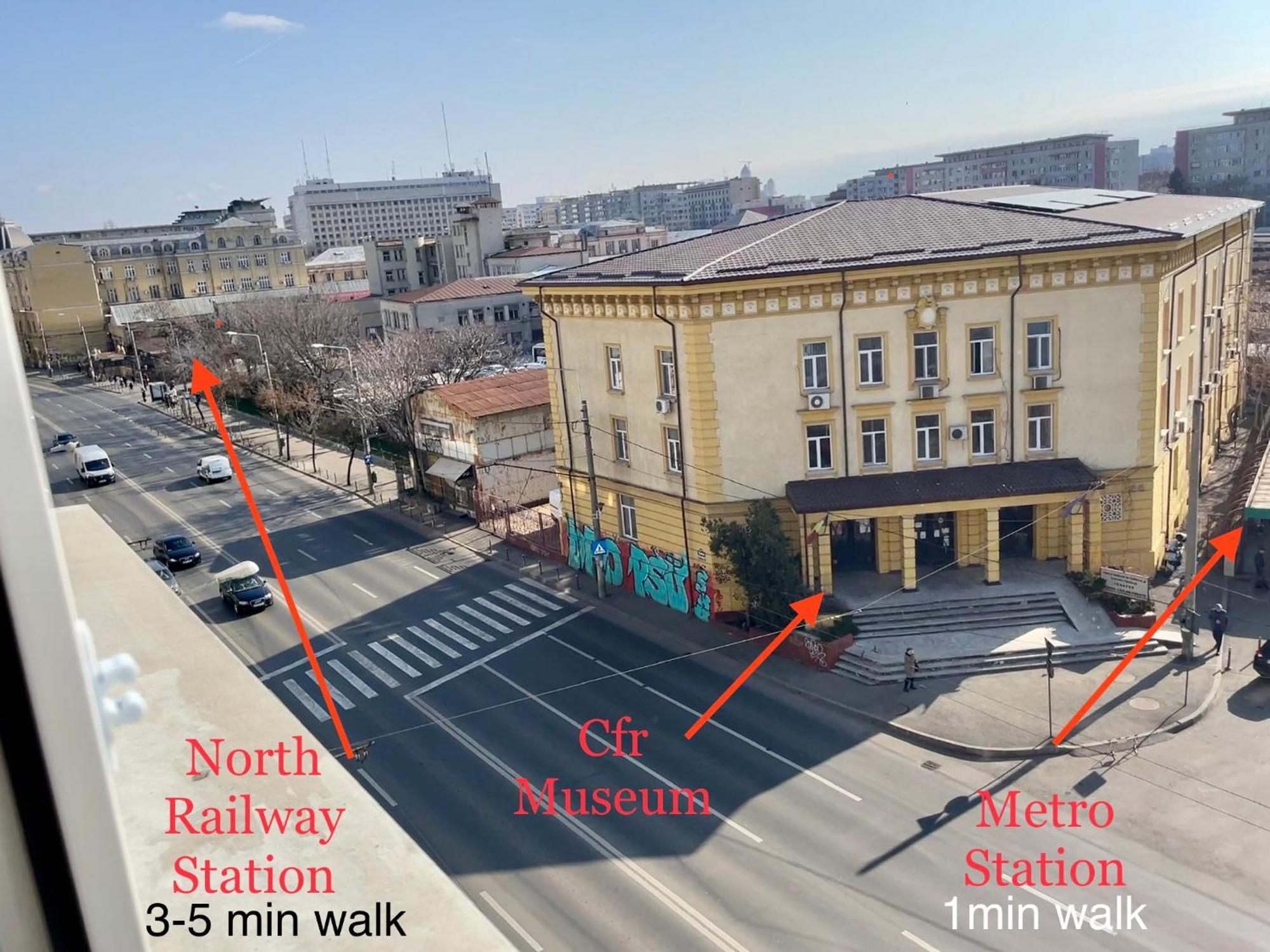 2 Vis-A-Vis Studio - Gara De Nord Букурещ Екстериор снимка